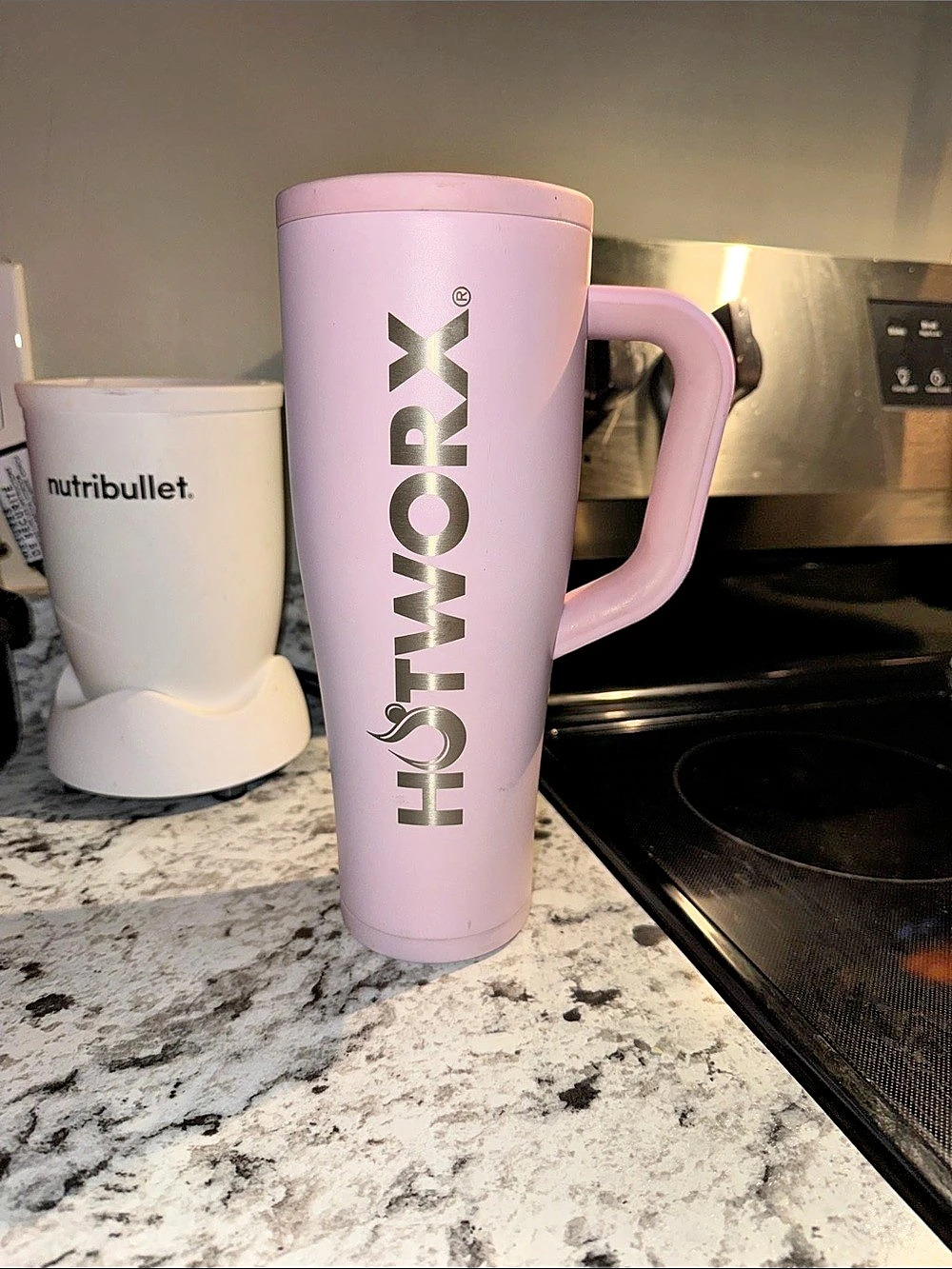 Ice Shaker Hotworx x Ice Shaker 40oz Legend Series Tumbler Pink